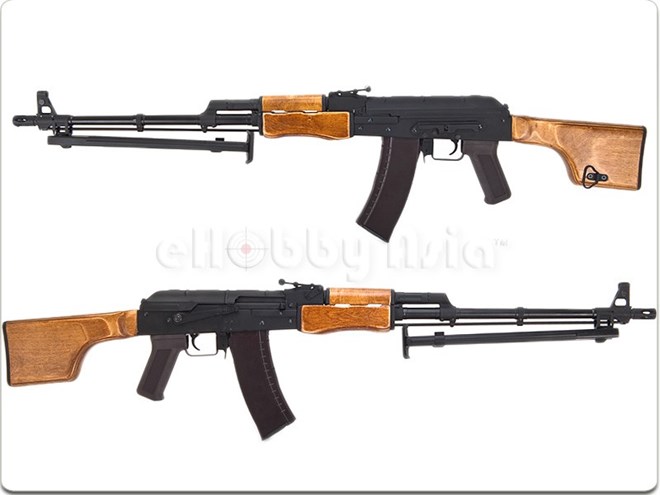 RPK là súng máy cá nhân do kĩ sư Mikhail Kalashnikov của Liên Xô thiết kế, súng được đưa vào phiên chế Quân đội Xô Viết năm 1959 thay thế các súng máy DP và RPD.